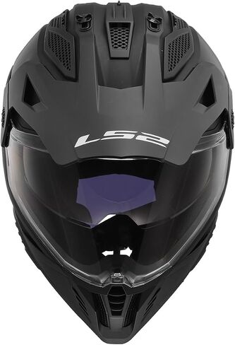 LS2 Helmets Blaze II Adventure Motorcycle Helmet W/Sunshield (Matte Black - X -Large) in Kuwait