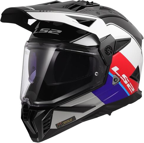 LS2 Helmets Blaze II Adventure Motorcycle Helmet W/Sunshield (Matte Black - X -Large) in Kuwait