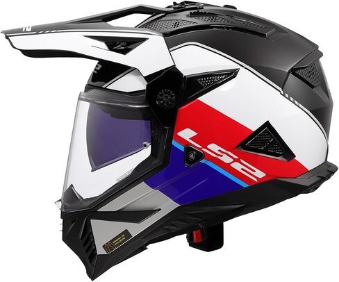 LS2 Helmets Blaze II Adventure Motorcycle Helmet W/Sunshield (Matte Black - X -Large) in Kuwait