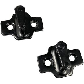 2 PC Front Door Latch Striker Lock Catcher Compatible with Chevy S10 Blazer Trailblazer GMC Envoy Cadillac