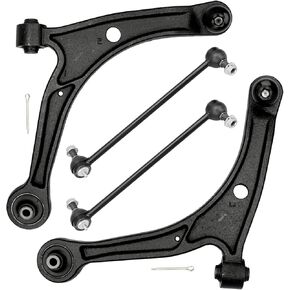 Front Suspension kit for Honda Pilot for Acura MDX 2001 2002 2003 2004 2005 Lower Control Arms w/Ball Joints & Sway Bar End Links