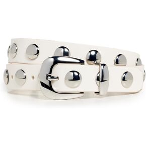 Madewell Women's Clean Western Belt : Dome Studs