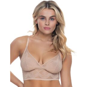 Felina Finesse Cami Bralette - Stretchy Lace Bralettes for Women - Sexy and Comfortable