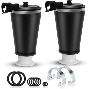 2PCS Rear Air Spring Suspension Bags Kit for Ford Crown Victoria1993-2008, Lincoln Town Car 1990-2011, Mercury Grand Marquis 1992-2011, 3U2Z5580AA,3U2Z5580BA,6W1Z5560AA,FOVY5560A