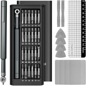 مجموعة SHARDEN PRECISION SCELDRIVER ، 60 من طقم مجموعة سائق المسمار مع TORX ، PHILLIPS ، FLATHEAD ، MINI إصلاح أدوات الكمبيوتر المحمول ، الهاتف ، جهاز MacBook ، الكمبيوتر ، الإلكترونيات ، النظارات ، مشاهدة
