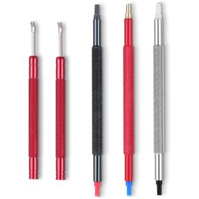 5 Pcs Watch Hands Repair Tool Kit, Stainless Steel Watch Hand Setting Tool, Pusher Set, Pointer Adjustment Tool