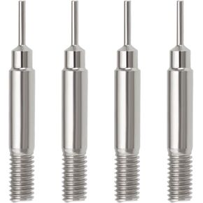 4Pcs 0.8MM Point Watch Spare Pin End Tip Compatible with Bergeon 6767-BF 6767-F Spring Bar Tool Lug Tool Watch Repair Tools Strap Installation Removal Tools