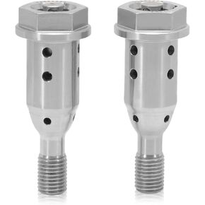 2 Pcs Intake and Exhaust Engine Variable Valve Timing (VVT) Solenoid Compatible with Cruze 2011-2016, Sonic 2012-2020, Trax 2013-2021, Volt, Cruze Limited, Encore, ELR #918-882, VVT412