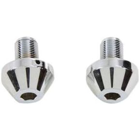 V-Twin 24-0154 - Chrome 41mm Taper Top Socket Fork Caps