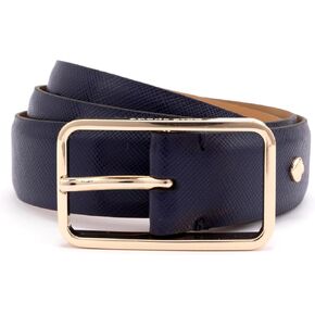 kate spade new york Women's 1 Inch Mel Belt, Leather Accessory with Adjustable Sizing for Everyday Styling