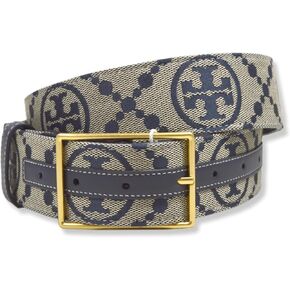 Tory Burch Womens 1.5 "Monogram Jacquard Loves Belt
