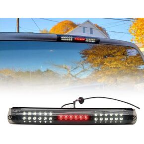 FZJDSD Black LED BAR الثالث ثالث ضوء فرامل الذيل المتوافق مع فورد F150 1997-2003 ، F150 Heritage 2004 ، F250 1997-1999 ، مصباح البضائع الخلفية High Mount Stop Light استبدال XL3Z13A613AA