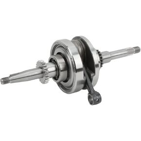 22T Crankshaft Assembly Steel Scooter Crankshaft Stable Performance Heavy Duty Aluminum Alloy For ATV 50cc 60cc 80cc 4 Stroke GY6 QMB139