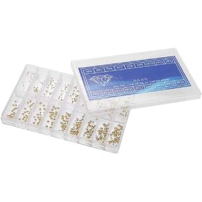 Cyrank 18 Sizes Watch Rhinestone, Diamond Stones Watch Decoration Parts Spare Rhinestones for Watch Repair Tool