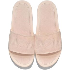APL: Athletic Propulsion Labs Women's Techloom Velvet Slide, Creme, 8