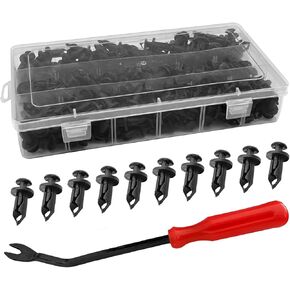 200PCS Nylon Fender Fastener Rivet Push Clips Fender Push Clip Compatible with Honda Suzuki Kawasaki Rangers RZR Sportsman Polaris 7661855