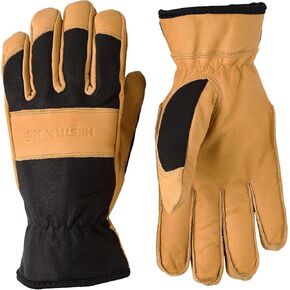 Winter Pro thinsluate Goatskin Glove | مقاوم للماء 5 أصابع معزولة للبيئات الباردة والرياح والرطبة