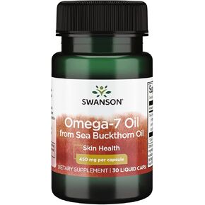 Swanson Efa Omega-7 Oil 450mg 30 liq caps