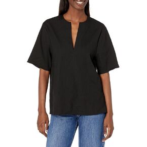Vince Women's Easy Slit Neck Tee