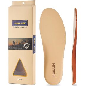 Shoe Inserts for Men and Womem Sport Shoe Insoles Memory Foam Insoles Excellent Shock Absorption and Cushioning for Feet Relief, Comfortable Insoles for All Day Energy in Running, Walking, and Work