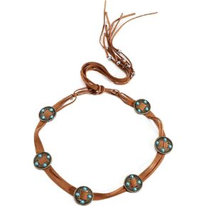 Western Style Belts Women Braided Waist Belt Bohemian Woven Waist Rope Vintage Tassels Waist Accessories for Dress