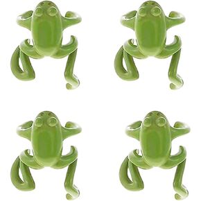 4 PCS Frog Earrings for Women Vintage Frogs Shaped Ear Cuff Earrings Cute Animal Earrings Cool Stuff Animal Post Studs Earrings Unique Trendy Stuff Frog Jewelry Gifts in Saudi Arabia