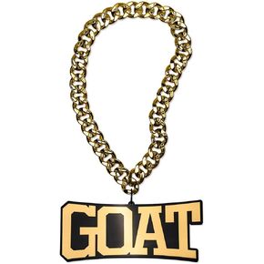 TrophySmack GOAT Gold & Black Acrylic Turnover Chain