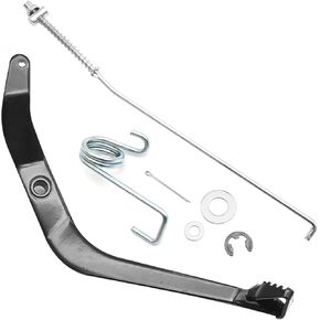 6 Pieces Motorcycle Back Brake Foot Lever Rear Foot Pedal Connection Rod Kit, Replacement for Yamaha PW80 Motorcycle Model
