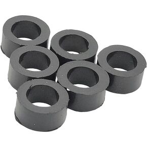 Replacement 3/8" Fuel Line Grommet 1812348C1 S19405 F81Z9C387BA F81Z-9C387-BA Fuel Line Seal Sleeves Fits Na-vis-tar In-ter-na-tion-al DT466 i530E DT466E S19405 1994-2008 (6 Pack)