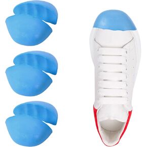 3 Pairs Shoe Filler for Too Big Shoes Women, Composite Toe Inserts for Shoes Too Big, Toe Cushions Filler Inserts for Women Make Fit Tighter Blister Prevention Father's Day Gifts(Small, Black)