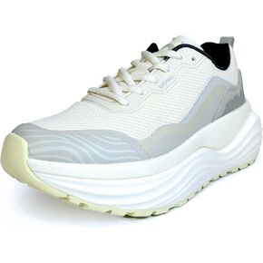 UOVO Flow Women’s Sneakers – Lightweight Knit Athletic Shoes with Water-Repellent Finish, Cushioned Sole, Breathable Fabric, Everyday Walking & Travel