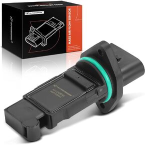 A-Premium Mass Air Flow Sensor Meter متوافق مع فولكس واجن جيتا 2005-2008/2010 ، بيتل 2006-2010 ، فايتون 2004-2006 ، الأرنب 2006-2009 و Porsche Cayenne 2003-2006 ، 2.5L 4.5L 6.0