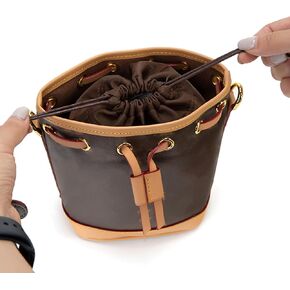 Purse Organizer Insert for Bucket, Shoulder, Crossbody Bags - Drawstring Designed, Quantity: 1