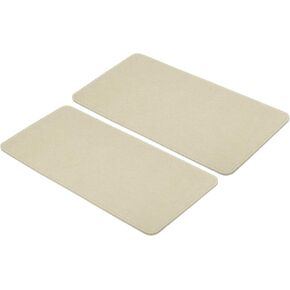 PATIKIL 13.8 x 7 Inch Felt Bag Base Shaper, 2pcs Bag Bottom Pad Organizer Insert Rectangle Liner Board for Purse Handbag Tote Travel Bag Canvas Cosmetic, Beige