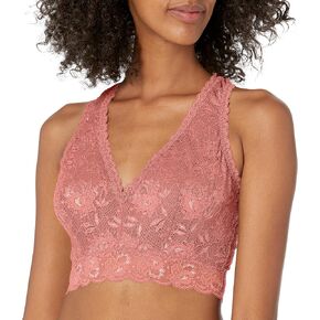 لا تقل Cosabella أبدًا أبدًا Racie Racerback Bralette - Bralette اللاسلكي للنساء ، بالإضافة إلى صدرية الحجم لكؤوس DD وما فوق