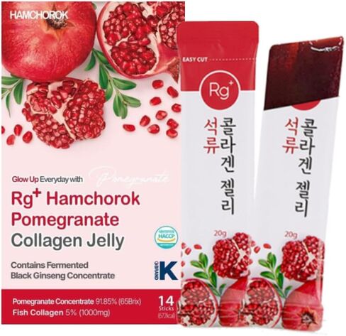 مكافحة الشيخوخة الكورية الكولوية الكولاجين هلام عصا 20g*30 عصا/لنمو الجلد والأظافر والشعر in Kuwait