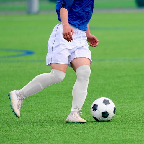 2 Pair High Football Baseball Socks Multiple Sizes Over the Knee Baseball Socks Extra Long Soccer Sock for Boys Men in Saudi Arabia