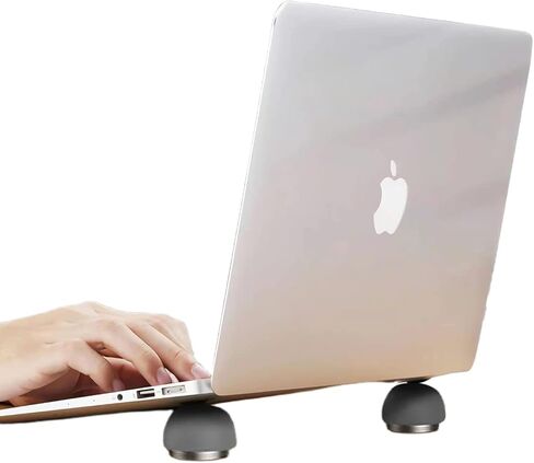Laptop Cooling Stand,Ergonomic Laptop Cooling Pad Small Invisible Cooler Ball Portable Magnetic Laptop Cooler Stand for Laptop Computer in Saudi Arabia