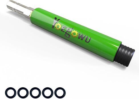 Upgraded Grease Fitting Cleaning Tool - Durable Effective Grease Zerk Cleaner for Fittings, Pins, Shafts, Bushings,Joints Removes Old Dried Grease with Penetrating Fluid and Hydraulic Pressure (Green) in Saudi Arabia