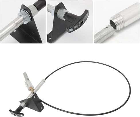 3204 Remote Latch Cable fit for Ultimate 5th Wheel Connection Kingpin Coupler Block, Ultimate Gooseneck Connection, Ranch Hitch Adapter, EZ Goose in Kuwait