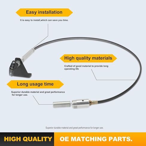 3204 Remote Latch Cable fit for Ultimate 5th Wheel Connection Kingpin Coupler Block, Ultimate Gooseneck Connection, Ranch Hitch Adapter, EZ Goose in Kuwait