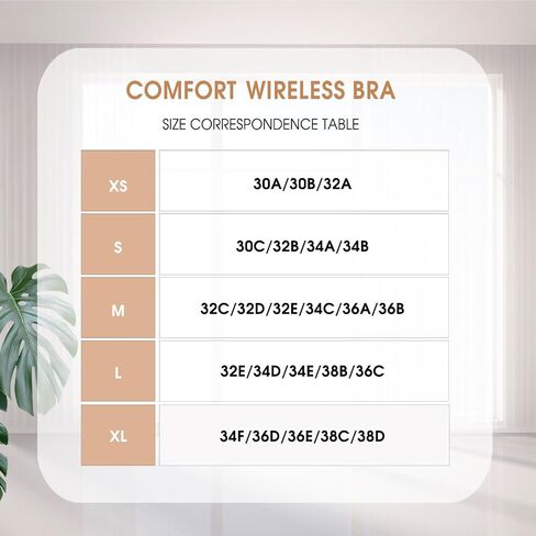Wireless Bras Full Coverage Supportive Minimizer Bra Smooth Comfort T-Shirt Sleep Bras No Underwire in Saudi Arabia
