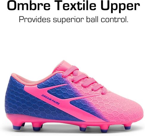 أحلام الحلم بويز فتيان فتيات كرة القدم كيدس رابط الأطفال Groud Football Toddler Youth Athletic Athletic Training Shoes for Little/Big Kid in Kuwait
