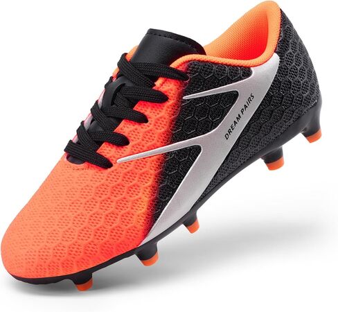 DREAM PAIRS Boys Girls Soccer Cleats Kids Firm Groud Football Toddler Youth Athletic Outdoor Training Shoes for Little/Big Kid in Kuwait