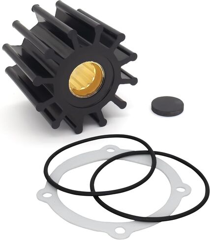 21213664 Sea Water Pump Impeller Kit Replace Vol-vo Penta 3.0-8.1 L V6 & V8 Gas Stern Drive Indmar Inboard Engines 2005 and Newer Replace 21700445 Sierra 18-3306 in Saudi Arabia