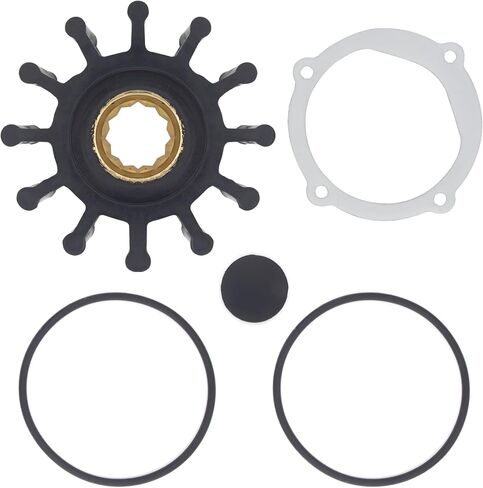 21213664 Sea Water Pump Impeller Kit Replace Vol-vo Penta 3.0-8.1 L V6 & V8 Gas Stern Drive Indmar Inboard Engines 2005 and Newer Replace 21700445 Sierra 18-3306 in Saudi Arabia