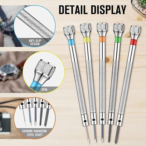 26pcs مجموعة مفك البراغي الدقيقة 0.6-2.0mm صلابة عالية الصلب Micro Cross Screwiver Kit لمشاهدة النظارات المجوهرات الإلكترونية إصلاح in Kuwait