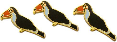 Novel Merk Bird – Flying Animal Lapel Pin, Hat Pin & Tie Tack Set - with Clutch Back in Kuwait