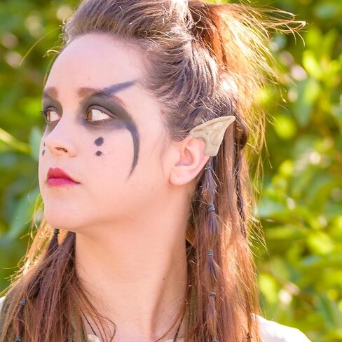 أذنين عصر النهضة الطبيعية ، آذان قزم الجنية - 16 زوجًا آذان ذات طول طويل وقصير أذنين مصاصي الدماء المدبب للنساء للنساء الرجال البالغين من أزياء مكياج Cosplay Enime Acquerade in Kuwait