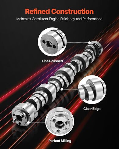 Engine Camshaft, 12625437 SP011-16 Cam Replacement, Compatible with Norris trucks from 1999-2013 GM Gen3/4, LS Truck Engine 4.8L, 5.3L, 6.0L, and 6.2L in Saudi Arabia